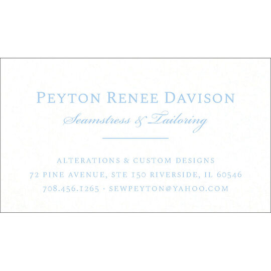 Davison Letterpress Business Cards
